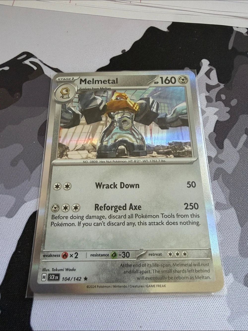 ⚙️ Meltan & Melmetal Evolution Pokémon Card Lot | 5 Holo & Reverse Holo Cards ✨5